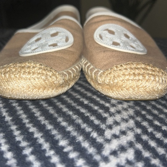 Tory Burch espadrille flats tan size 7.5 - Picture 6 of 6